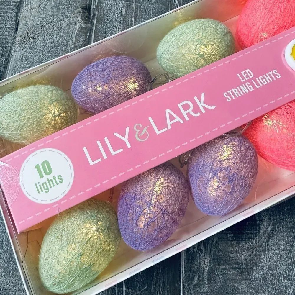 Easter Egg LED Spring String Lights - Picture 2 of 4